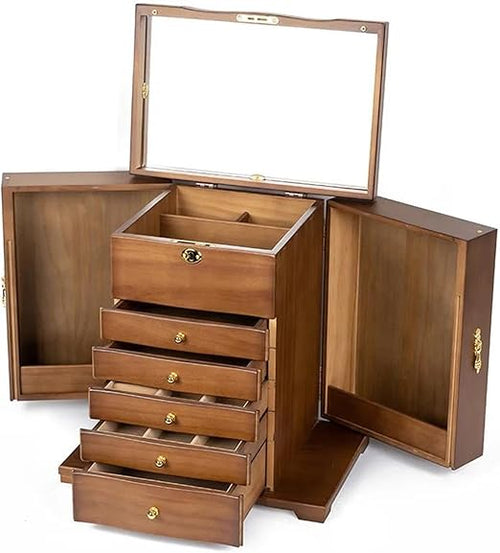 💄✨ Multi-Layer Jewelry & Cosmetic Organizer 🌸 Elegant Storage Solution