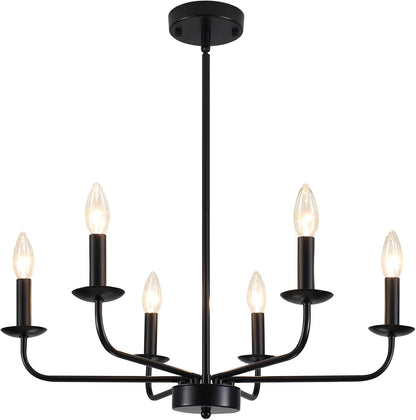 ✨🏡 RusticGlow Chandelier 💡🌿🤍