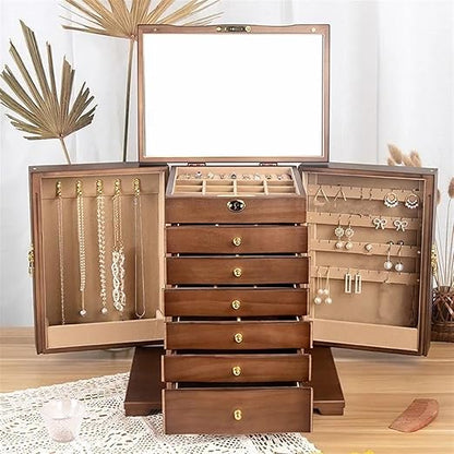💄✨ Multi-Layer Jewelry & Cosmetic Organizer 🌸 Elegant Storage Solution